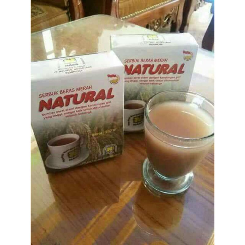 

sbmn serbuk beras merah nasa kemasan 500gr