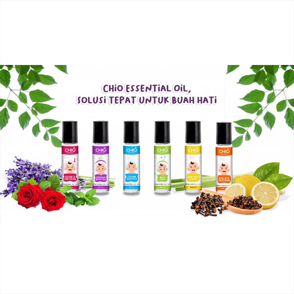 (BISA COD) Chio Essential Oil /  Chio Baby Roll On (0-3th) Aromaterapi Baby