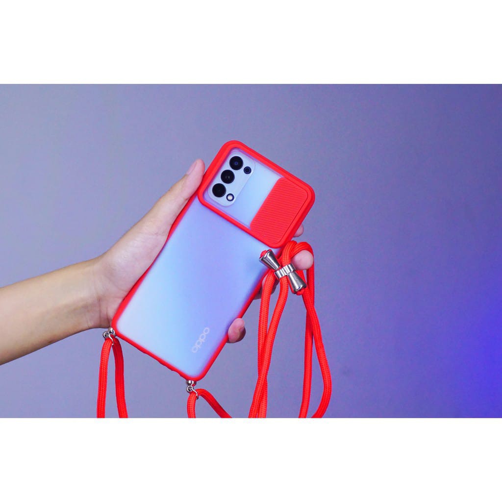 Case Lensa Slide + Tali Xiaomi Redmi 9 | Redmi 9A | Redmi 9C