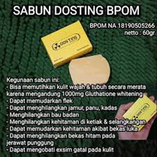 DOSTING SABUN PADAT KHUSUS UNTUK BADAN/ ORI BPOM