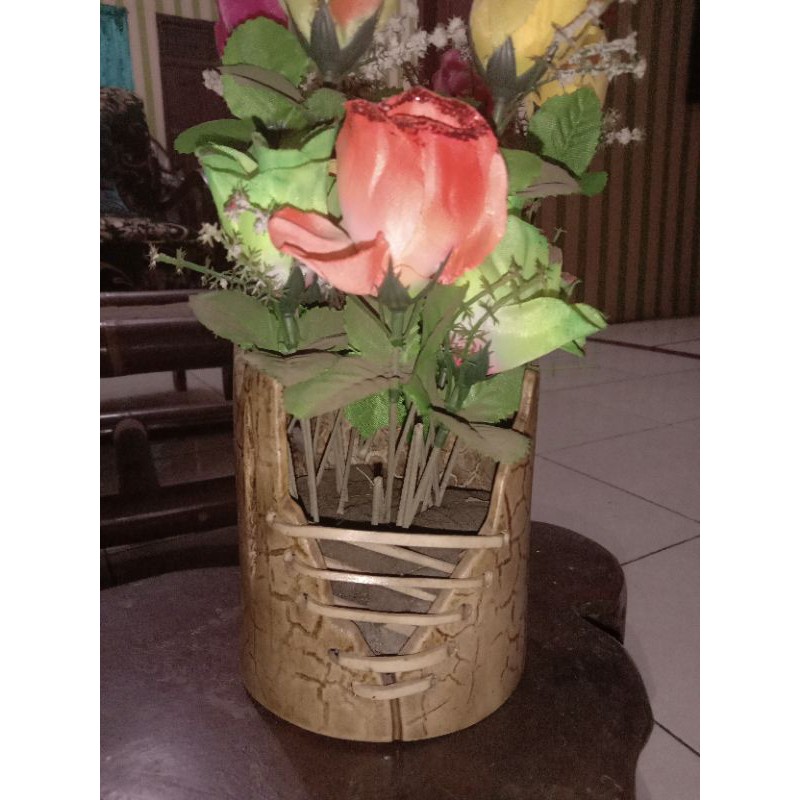 pot bunga maianan unik paralon