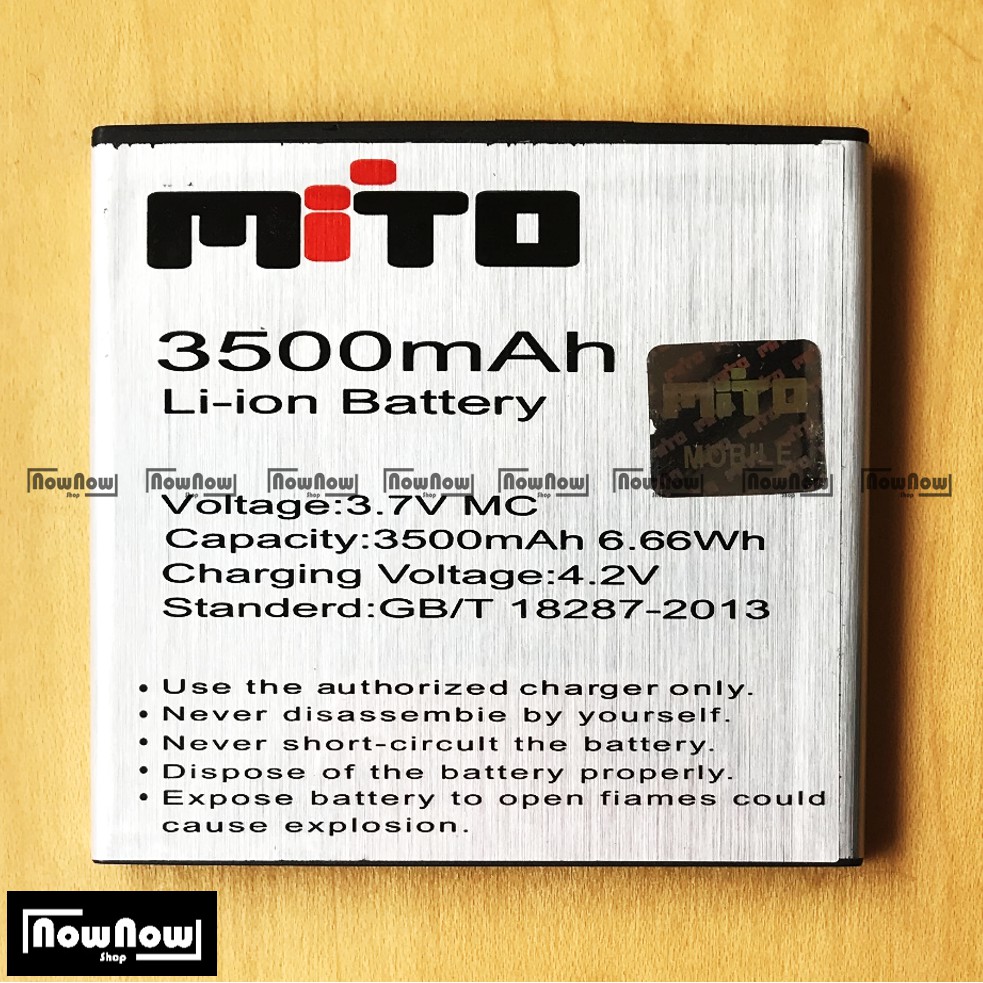 Baterai Mito T100 BA-00024 Original Batre Battery HP