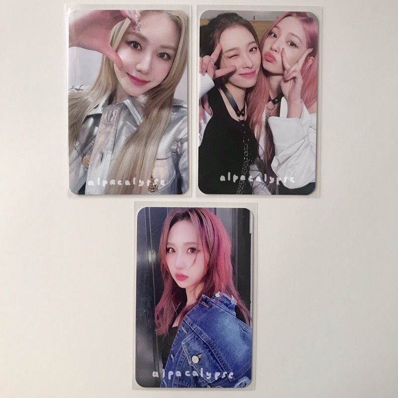 rocket punch rcpc yellow punch benefit dmc & m2u photocard