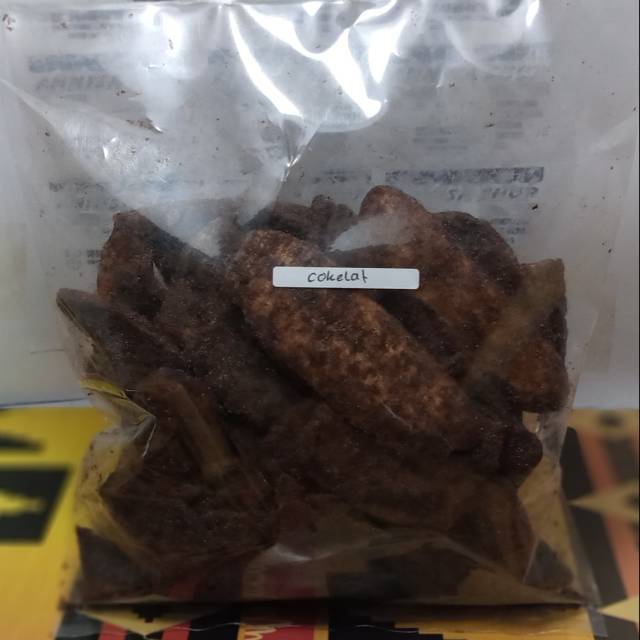 KERIPIK PISANG / KRIPIK PISANG RASA COKLAT ASLI LAMPUNG