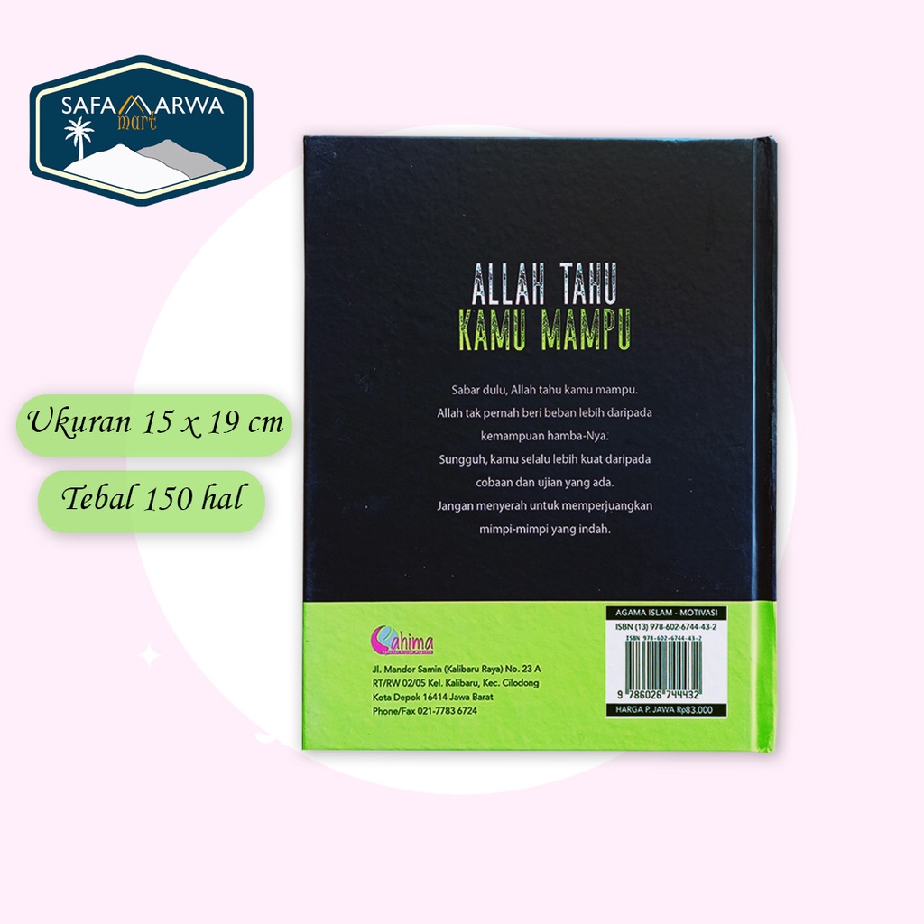 BUKU MOTIVASI ISLAMI  - BUKU ISLAM - ALLAH TAU KAMU MAMPU-1
