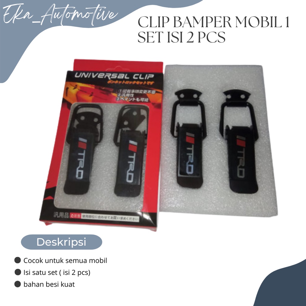 Clip bamper Klip bamper mobil isi 2 pcs 1 set