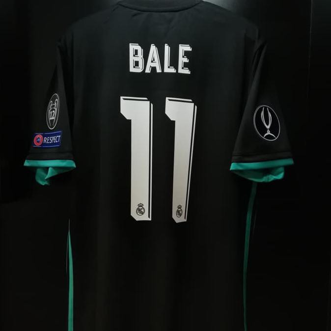 KAOS WANITA  JERSEY REAL MADRID AWAY 2017-18 ORIGINAL {PRODUK TERBARU}