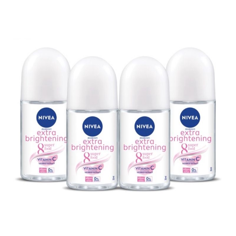 NIVEA Deodorant Extra Whitening 50ML Roll on Extra Whitening