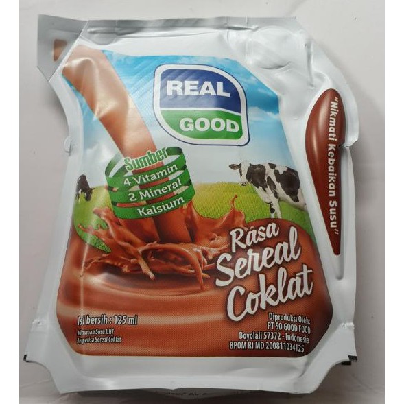 

Susu Real Good kemasan baru