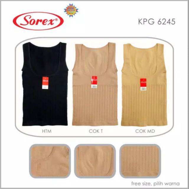 Sorex korset corset punggung KPG 6245 allsize