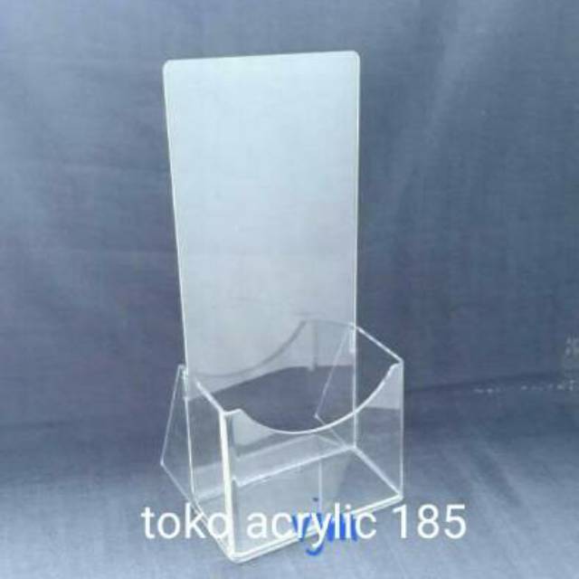 

Akrilik tempat brosur folio:3