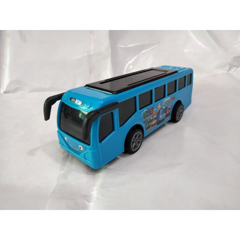 Mainan Mobil Sedan Bus Bis Tayo Dorong Non Baterai