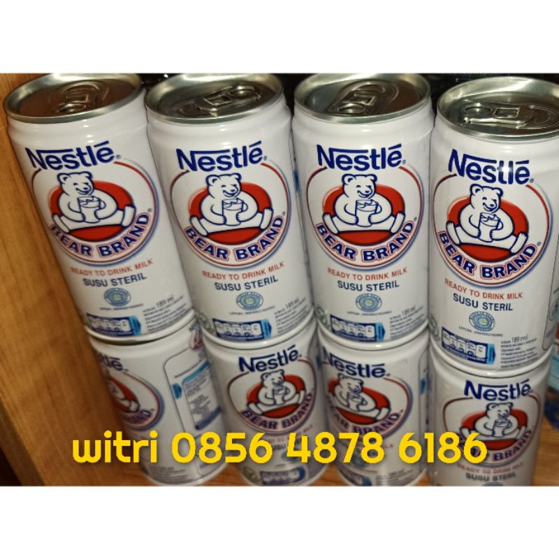 

Bear Brand Milk Susu Kaleng 189ml