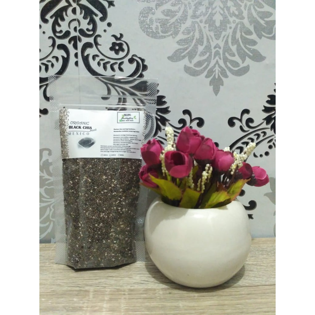 

ORGANIC BLACK CHIA SEED 100gr