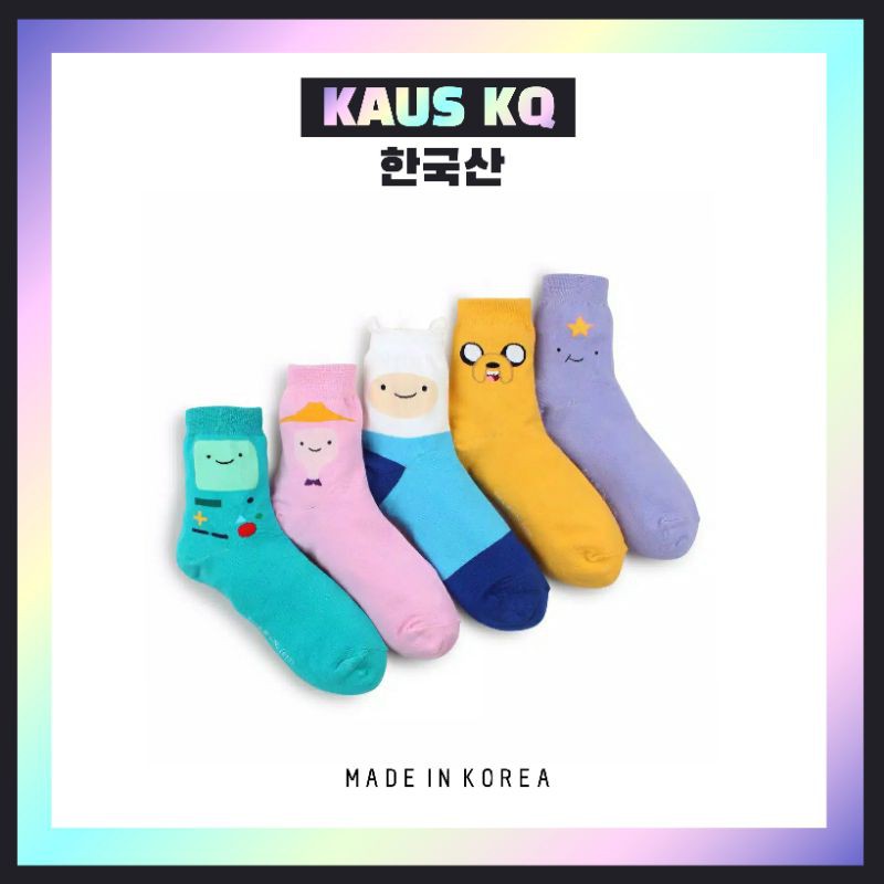 Kaos Kaki Wanita Adventure Time Cartoon Network Official Licensed