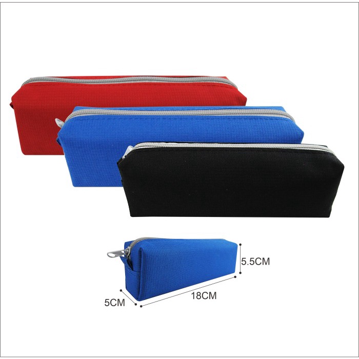 

Jualan Eagle Kotak Pensil Tempat Pensil Resleting Motif Square Diskon