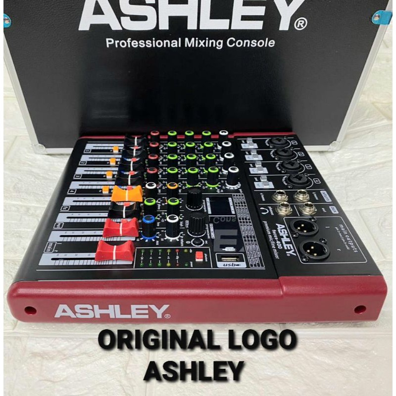 Mixer Ashley 4 Channel focus 400/Focus400 plus box aluminum