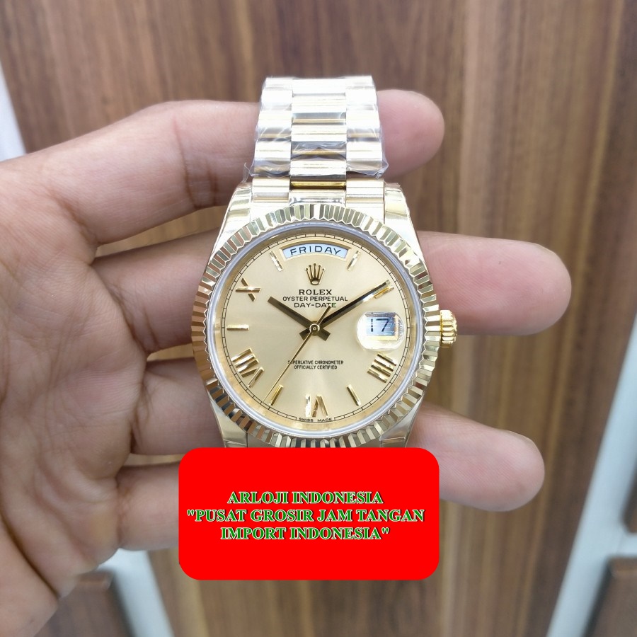 Big Sale Rolex Day Date 228238 President Caliber 3255 Garansi 1th