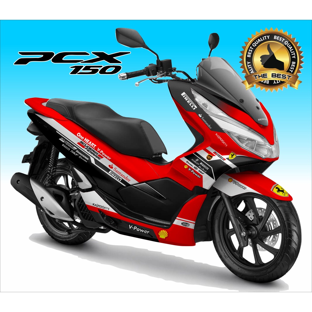 DECAL PCX 150 PIRELLI / STICKER PIRELLI / DECAL PCX 150