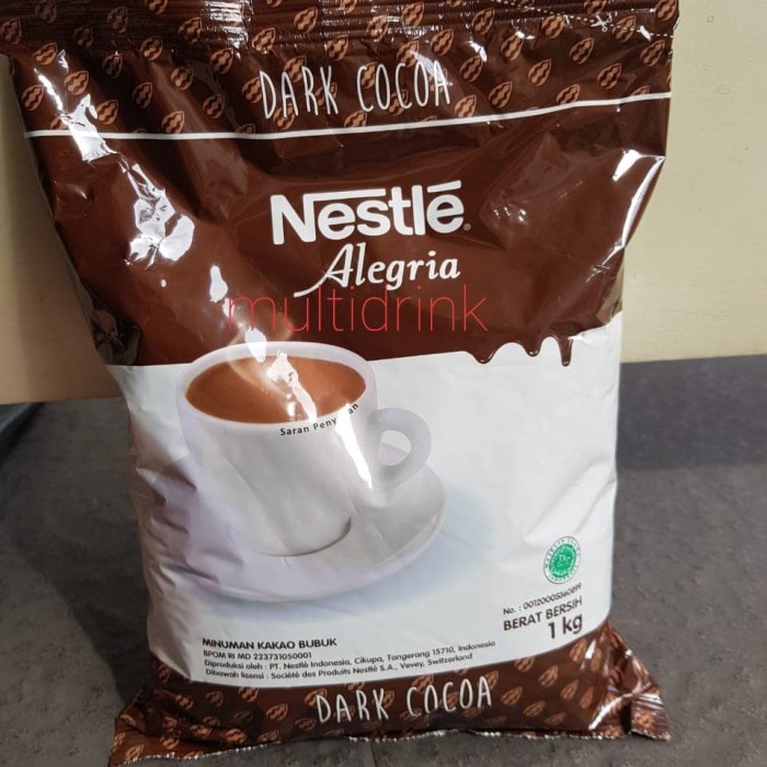 

Ge02G Dark Cocoa Nestle Alegria / Bubuk Coklat Nestle Ds5G