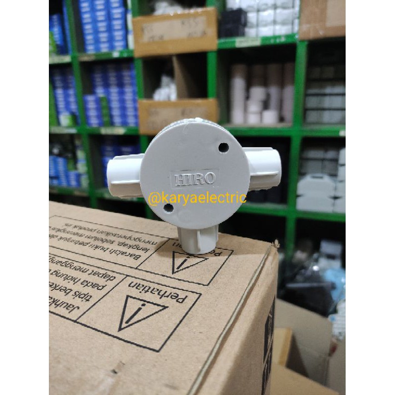 TEDUS / TDUS T DUS T DOOS PUTIH CABANG 3 20MM TEBAL