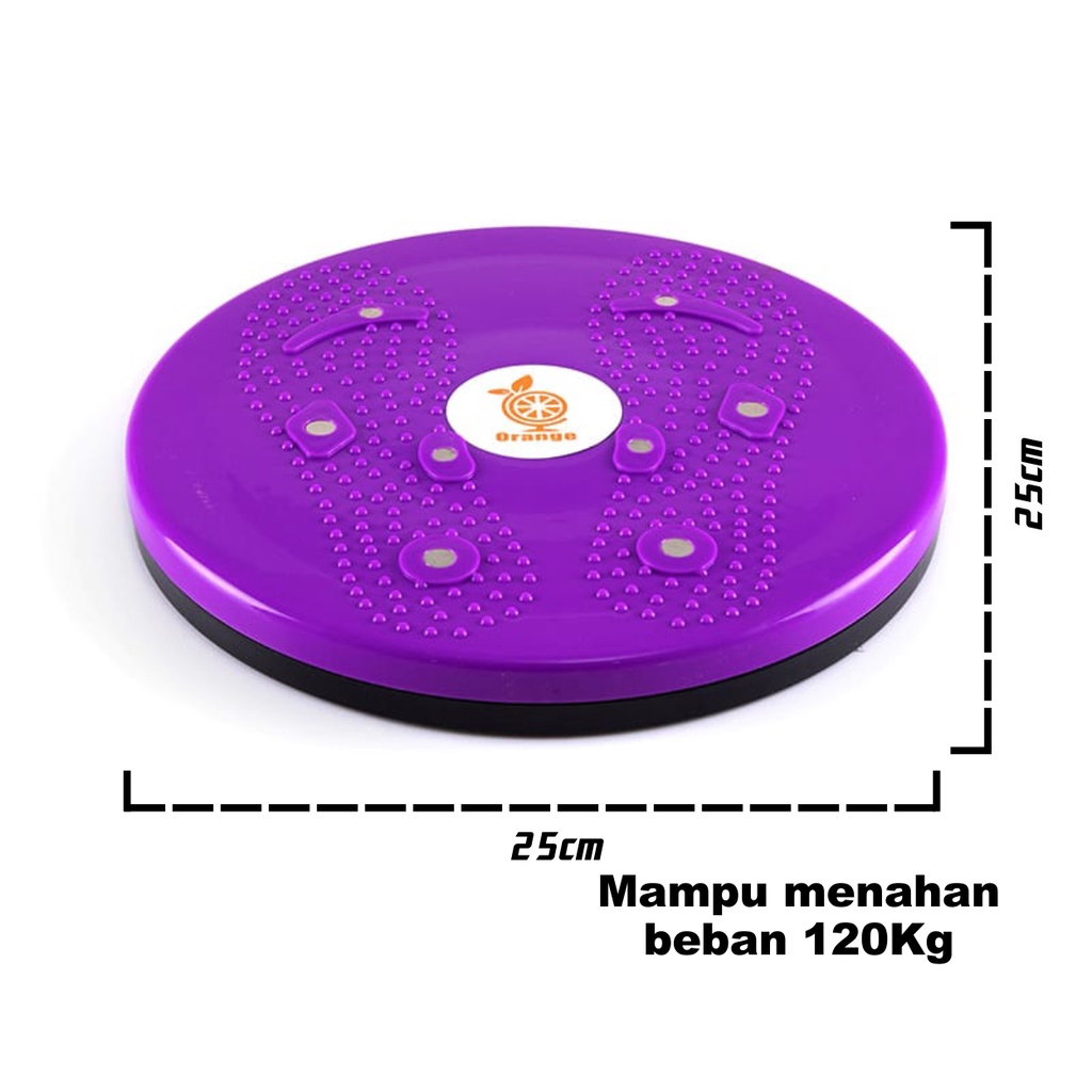 Barnik88 Alat Olahraga Pelangsing Tubuh Pengecil Perut Trimmer Body Plate Alat Olahraga Import NYP-1