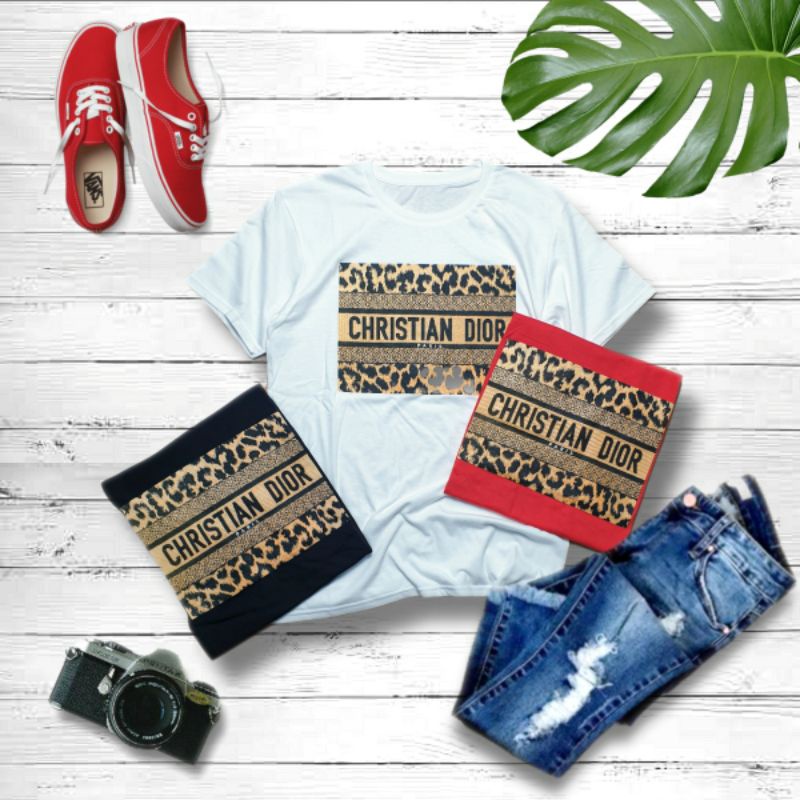 Nicetees Kaos Wanita / Baju Atasan Wanita Premium 100% Cotton - CD Macan