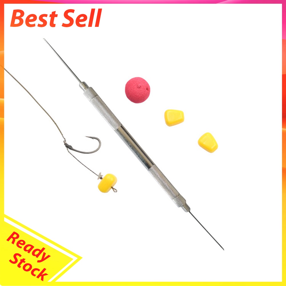 5pcs/Set Carp Fishing Boilies Drill Baiting Needles Hair Rigs Making Tools