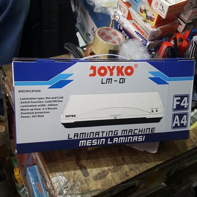 

laminating machine / mesin laminating joyko lm 01 f4 folio