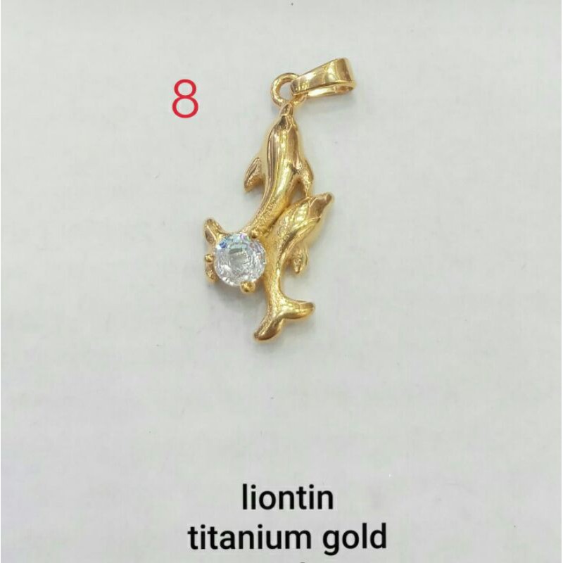 LIONTIN TITANIUM MODEL IKAN BAYAK MOTIF TERBARU