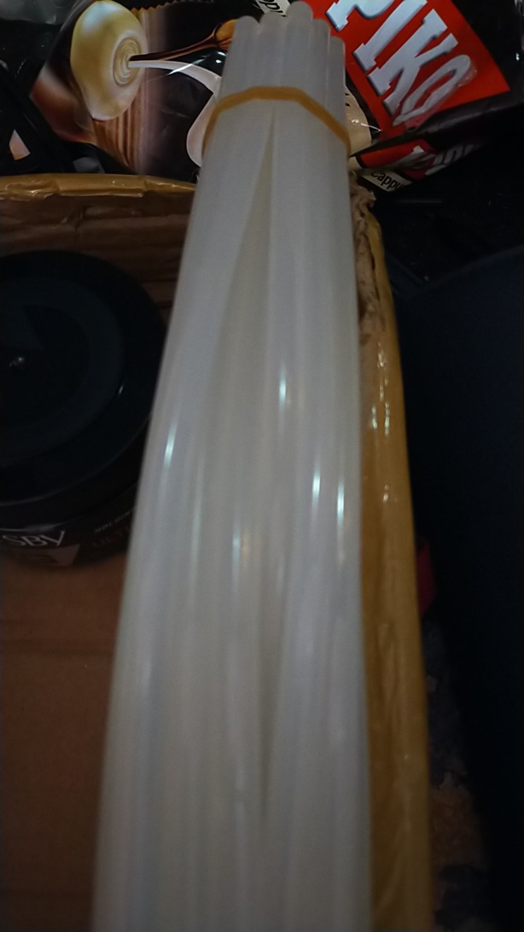 Isi Lem Tembak Kecil / Glue Gun Refill +-7mm (1 Ikat 20pcs)