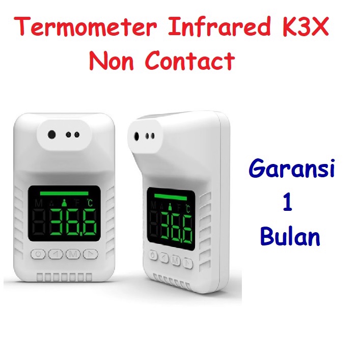 Thermometer K3X Termometer Dinding Non-kontak - Tripod