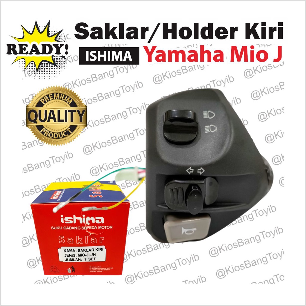 Saklar Holder Handle Switch Kiri Yamaha Mio J (ISHIMA)