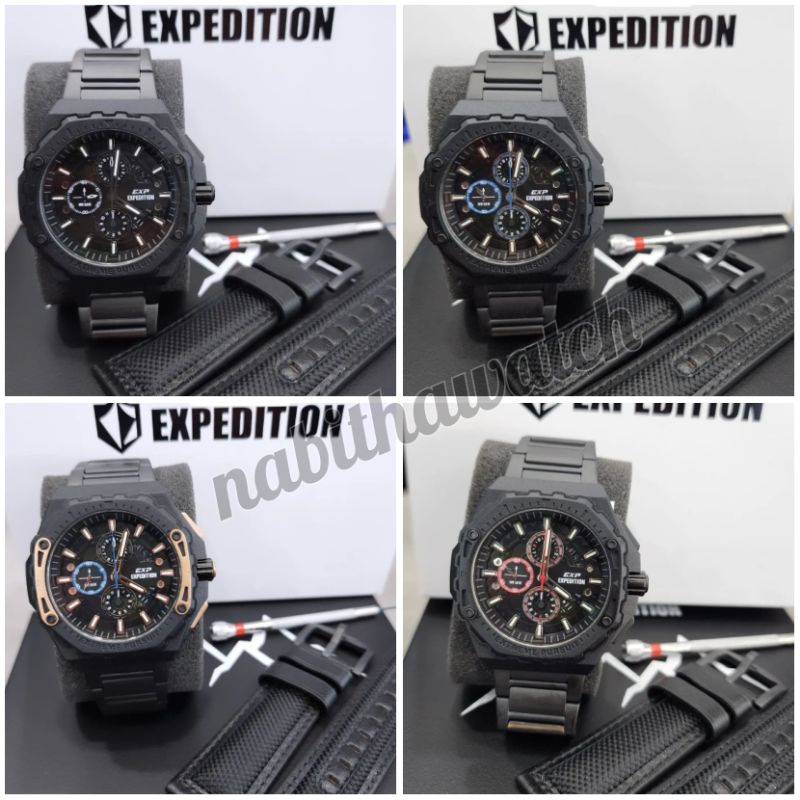 Jam Tangan Pria Expedition EXP6824 New 6824 Original Garansi Resmi