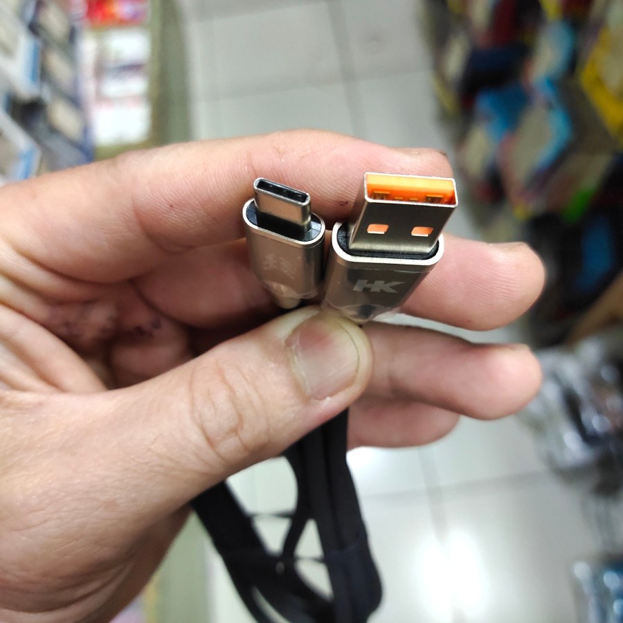 KABEL DATA HK QUICK CHARGER 2.4A CA-D07 ORIGINAL MANTUL MURAH MERIAH