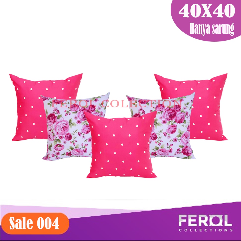 New arrival - 50X50 Paket sarung bantal Sofa / Sarung Bantal Sofa /Bantal Sofa