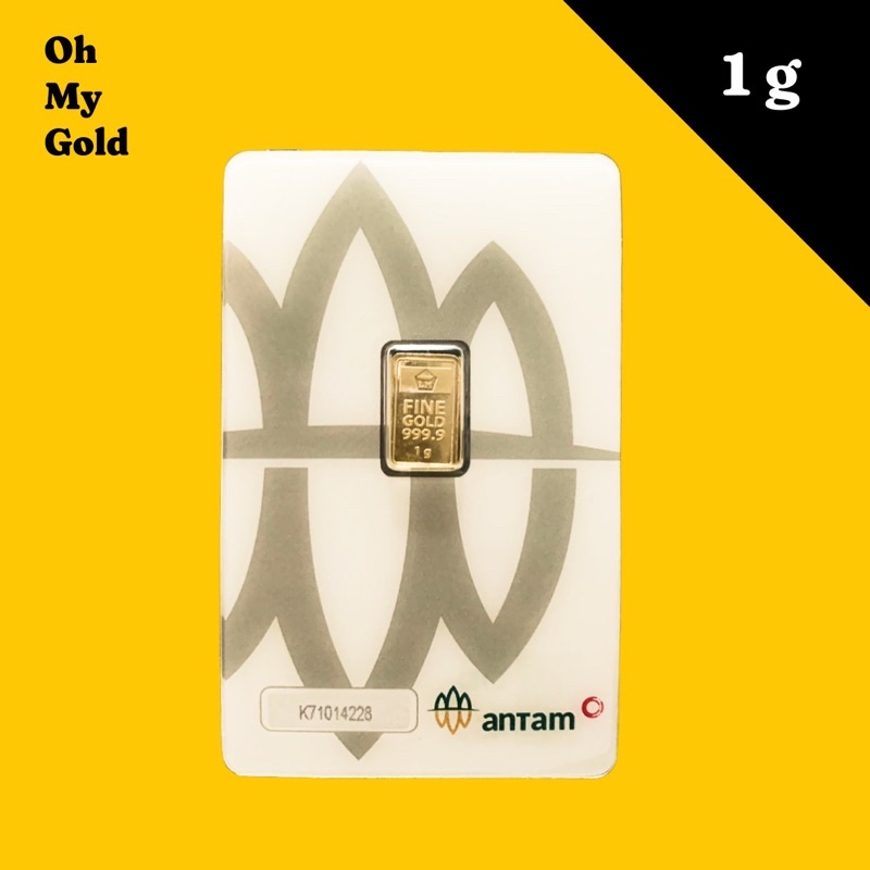 LM EMAS ANTAM 1 GRAM. EMAS ANTAM TERBARU. CERTIEYE