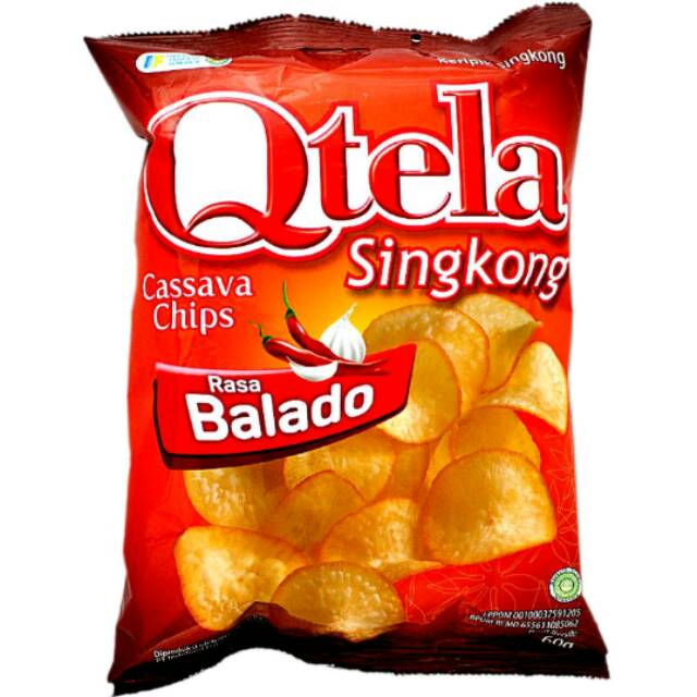 Qtela Keripik Singkong 60 Gram