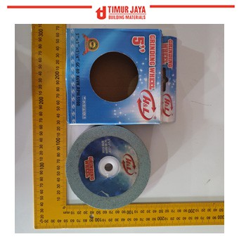 HL Grit 100 Batu Gerinda 5 inch Grinding Wheel gerinda gurinda duduk