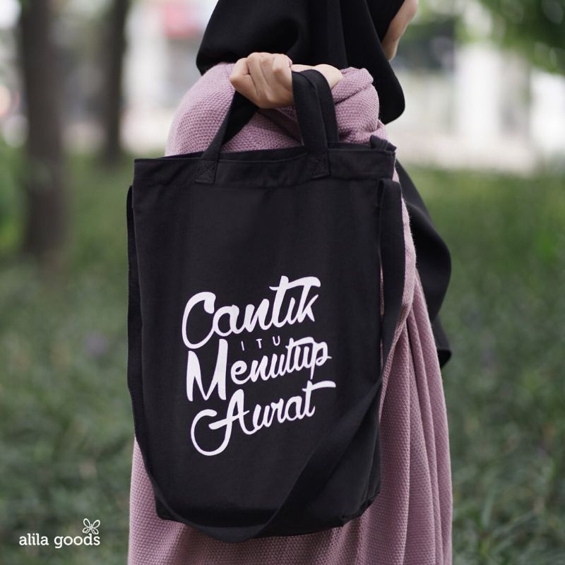 Sling Bag kanvas totebag hijab alila tas