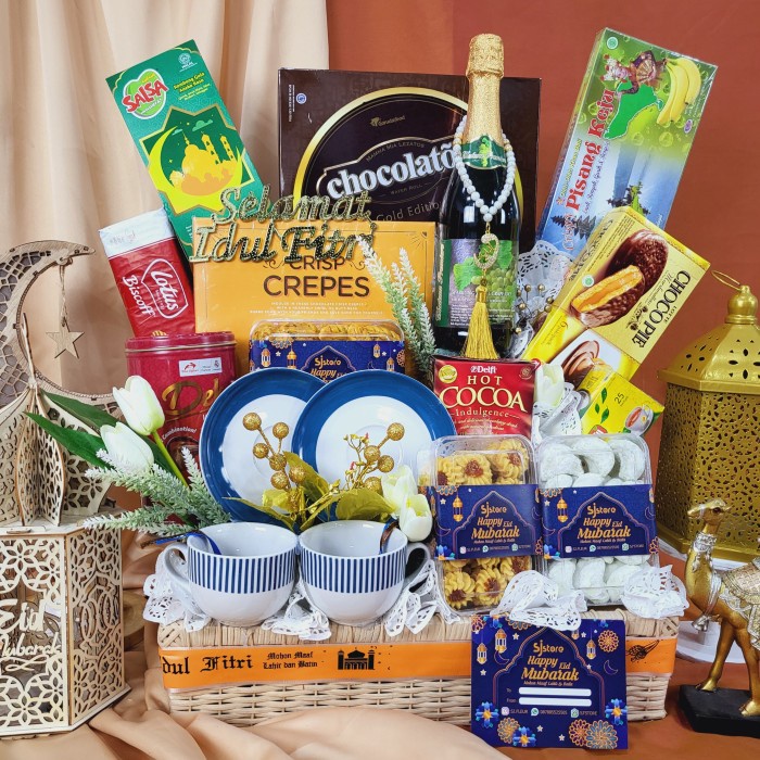 

Paket box hampers lebaran parcel idul fitri ramadhan kue kering 18
