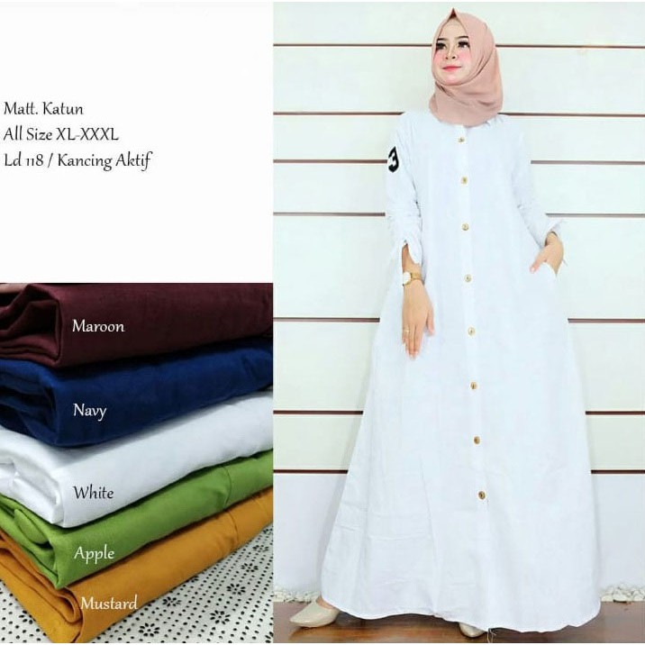 BAJU GAMIS UKURAN JUMBO TERBARU