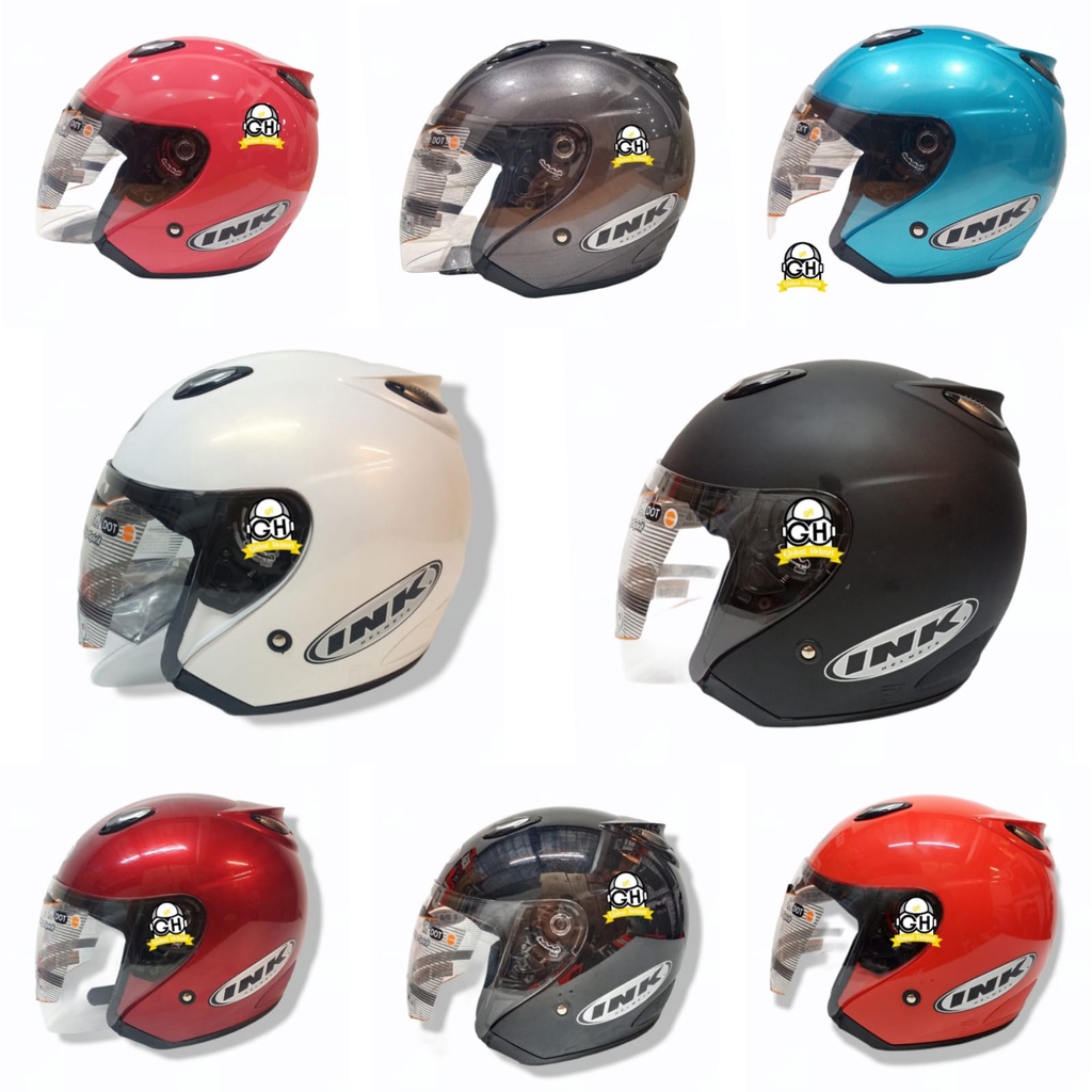 helm INK Half face INK centro 100% original ori INK