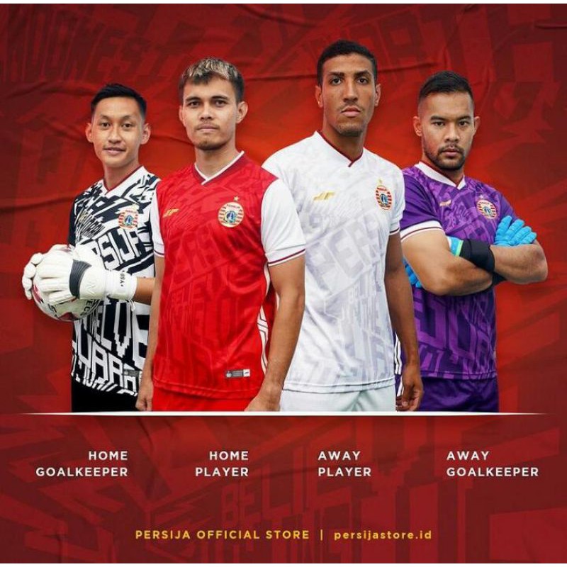 Jersey Pramusim Persija Piala Menpora 2021