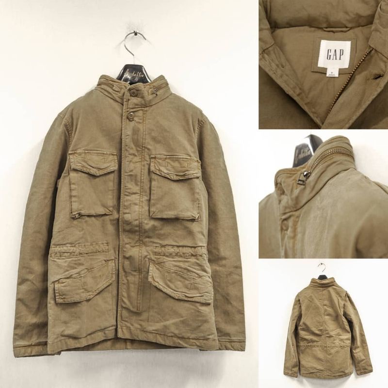 Jaket GAP Original Parka Hoodie Military Jacket