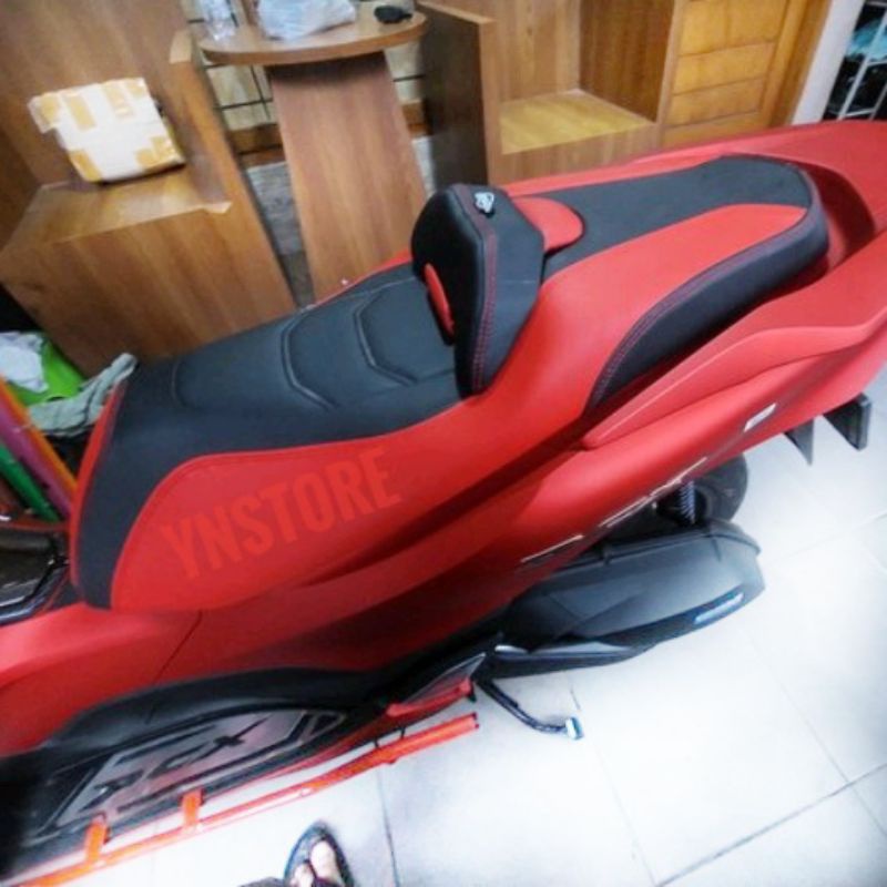 Cover Jok Pcx 150 Sarung Jok Motor Pcx 160 Model Terbaru Kualitas Bahan MBtech Tebal