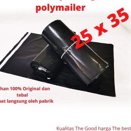 

Trend - TER POLYMAILER PLASTIK PACKING UKURAN 25 X 35 ISI ±100PCS ,.