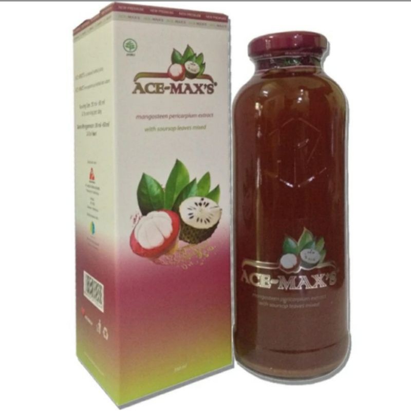 Ace Maxs Ekstrak Kulit Manggis Daun Sirsak Herbal Obat Kanker Ace Max Shopee Indonesia