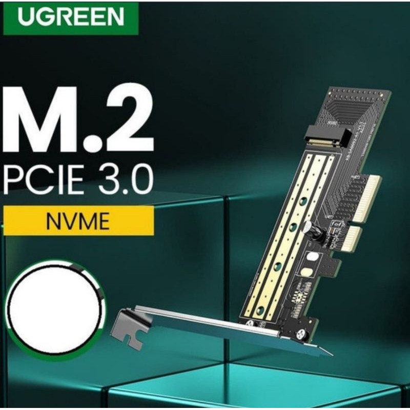 Ugreen Adapter PCIE to SSD M2 NVME Express 32Gbps PCI-E X4/8/16 - Ugreen 70503 70504 Pci E