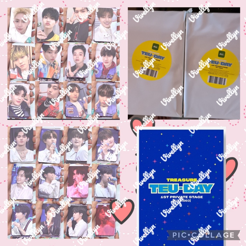 TEUDAY KIT SEALED + POB KTOWN SET (Ready Stock)